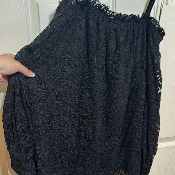 Anthropologie Ramona Lace Top 1X - Picture 2 of 7